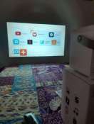 reviewโปรเจคเตอร์ โปรเจคเตอร์มินิ Projector Android WIFI mini projector เครื่องฉายโปรเจคเตอร์ รับประกัน3ปี comment 4