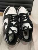 review ยิงจริง Nike SB Dunk low white black ของแท้100รองเท้าผ้าใบ รองเท้า รองเท้าวิ่ง รองเท้า nike comment 4