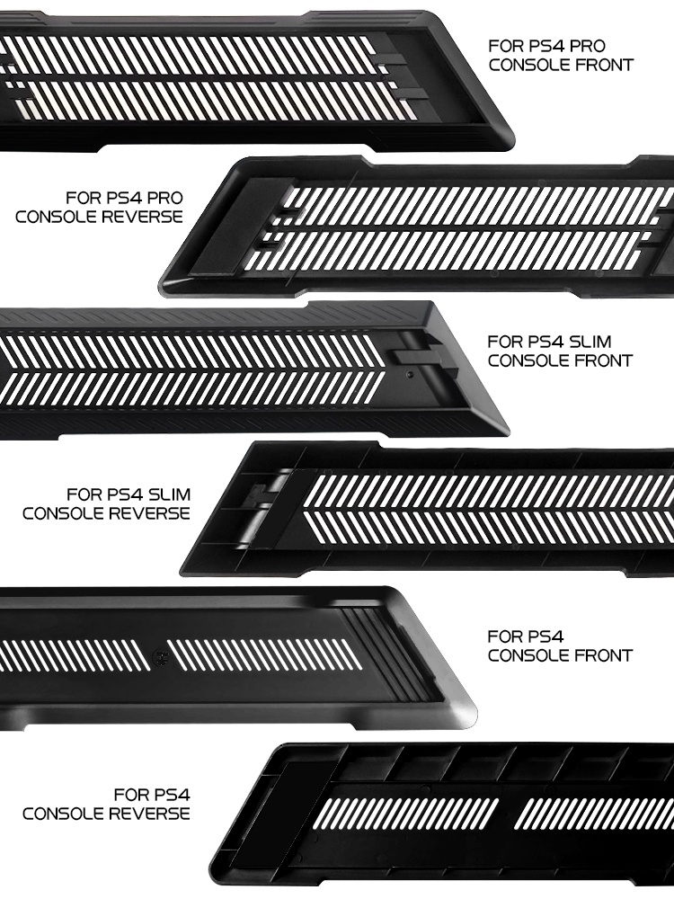 Title 2, DATA FROG Vertical Stand For PS4 Fat Console An...