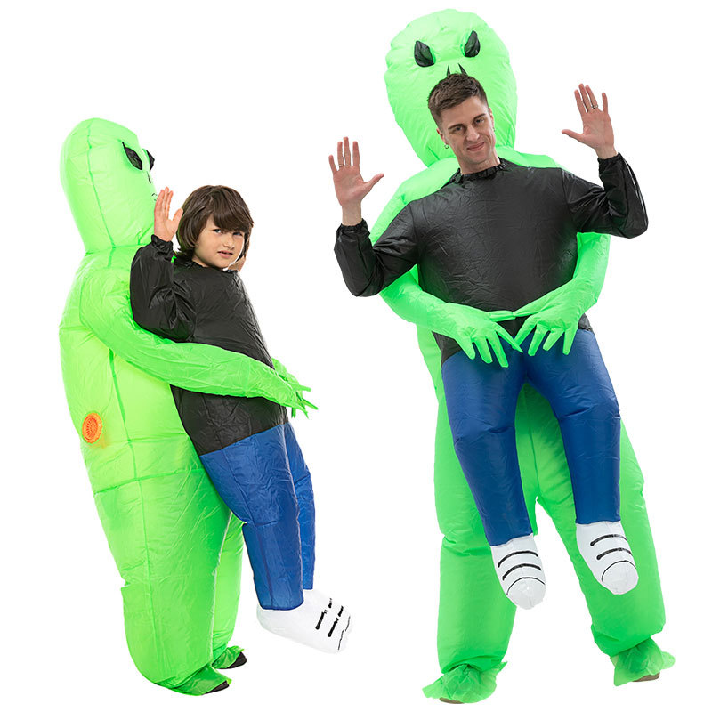 Bambino adulto ragazzo ragazza divertente gonfiabile alieno Costume Cosplay  vestito bambini prestazioni vestito operato Halloween carnevale festa a  tema - AliExpress