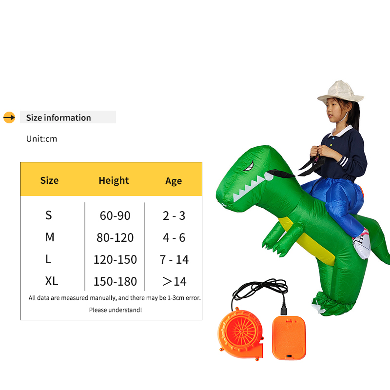 Inflatable Dinosaur Costume