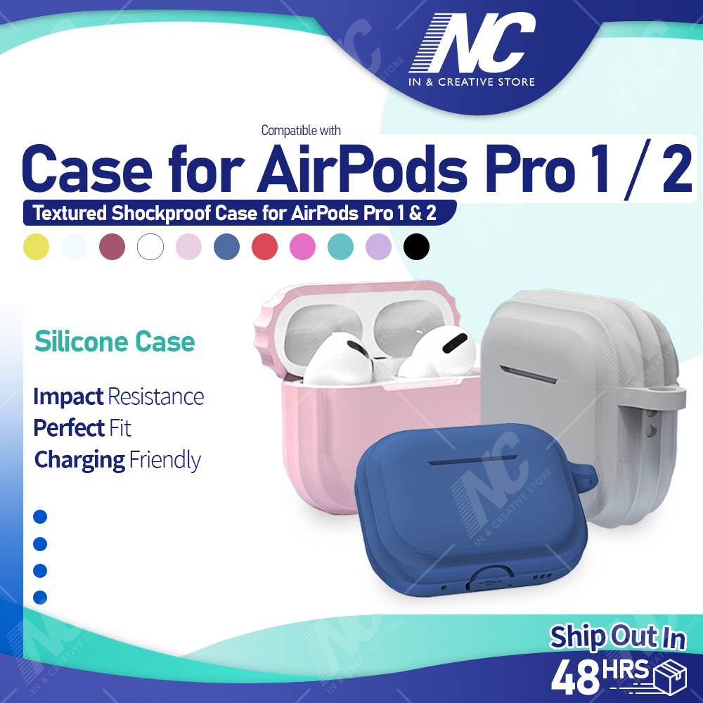 N Bag Silicone Apple Airpods Case Cover for Pro1 Generation