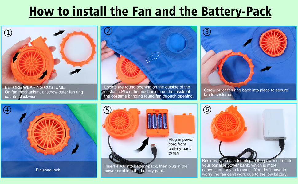 Inflation Pump Instructions