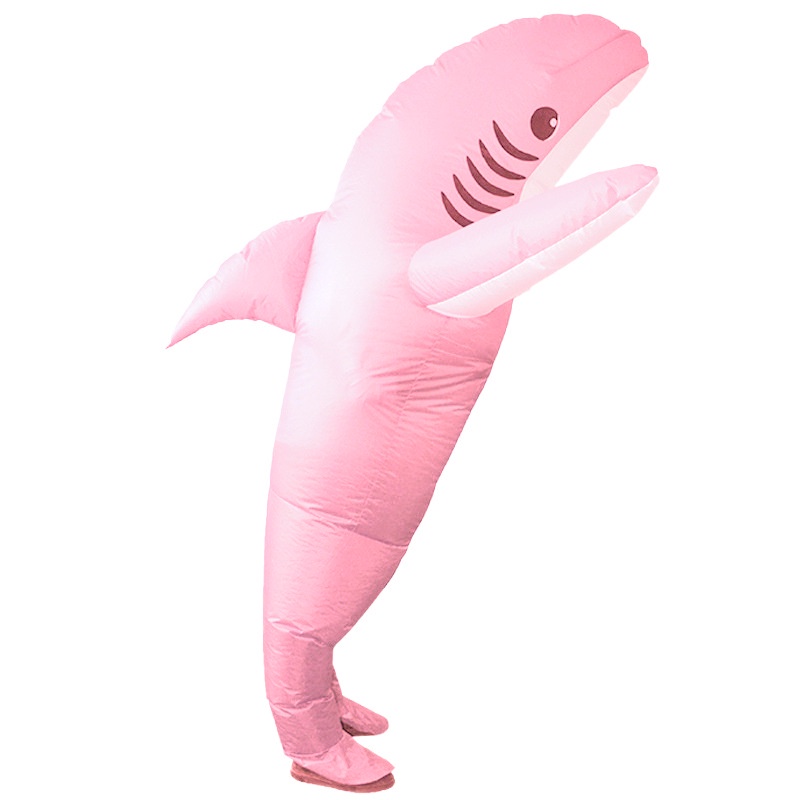 Costume Da Squalo Gonfiabile Per Adulti, Costumi Unici Di Halloween Jaws  Per Uomo, Divertente Abito Gonfiabile Per Feste Cosplay