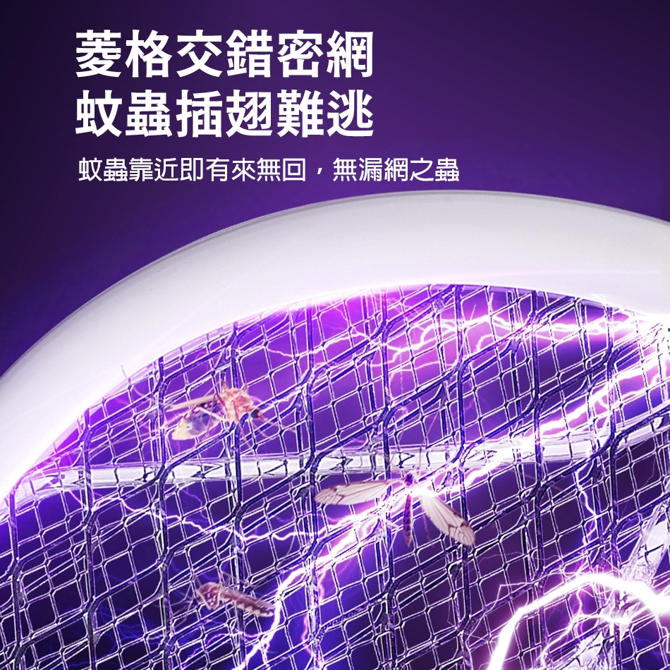 菱格交錯密網蚊蟲插翅難逃蚊蟲靠近即有來無回無漏網之蟲