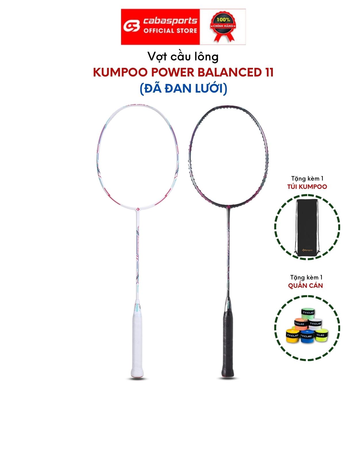 Ứng dụng công nghệ HIGHER HIT RATE, đem lại cho vợt cầu lông Kumpoo Power Balanced 11 có hình dạng khung vợt được mở rộng vùng điểm ngọt, đem lại tiếng đạp cầu vô cùng phấn khích