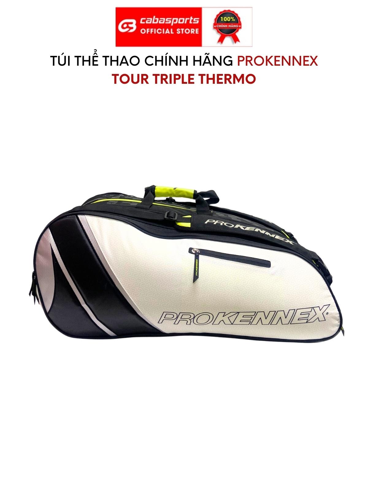 Túi Đựng Vợt Cầu Lông 3 Ngăn Prokennex Tour Triple Thermo